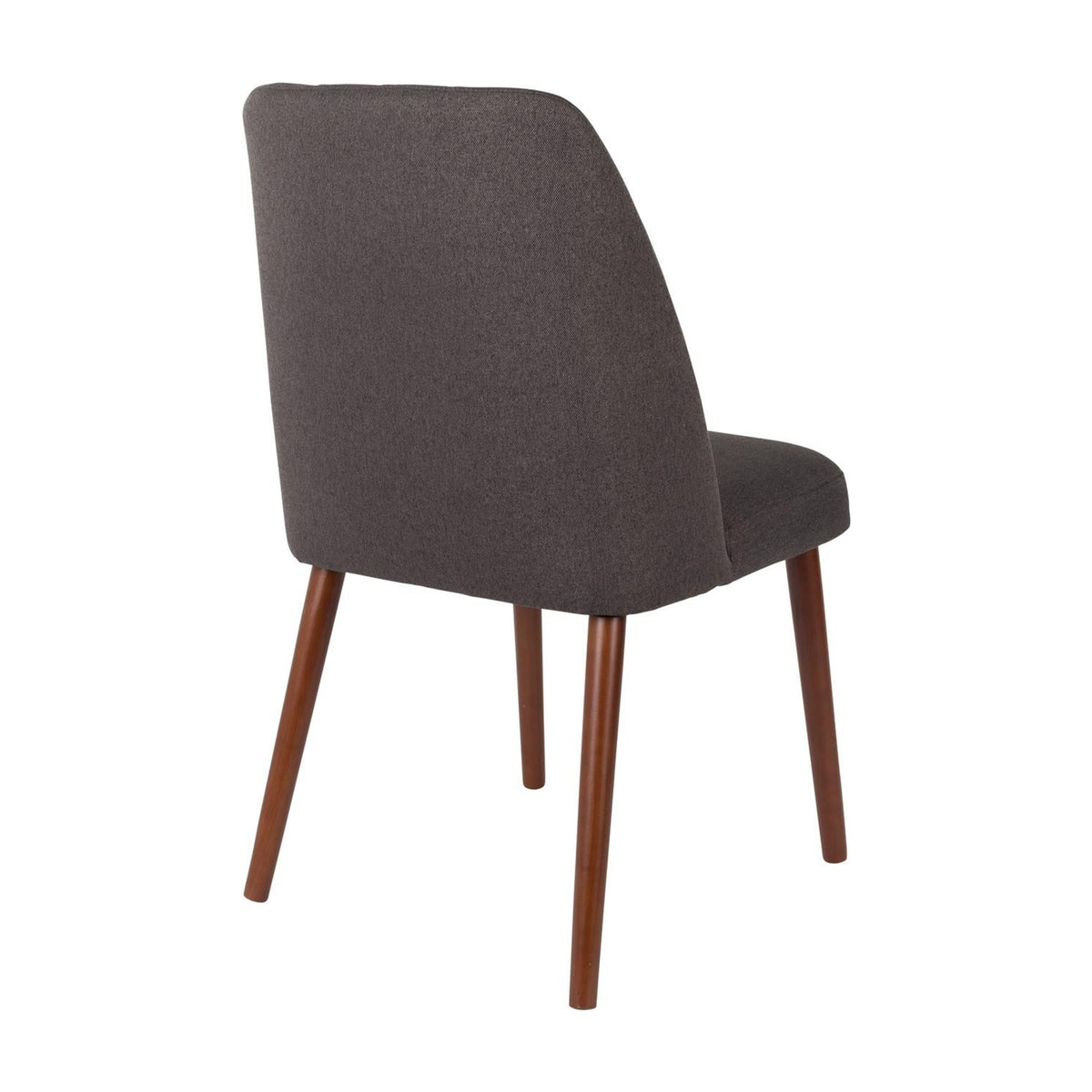 Dining Chair Conway Dark Grey Domestica – Rear Three Quarter View on White