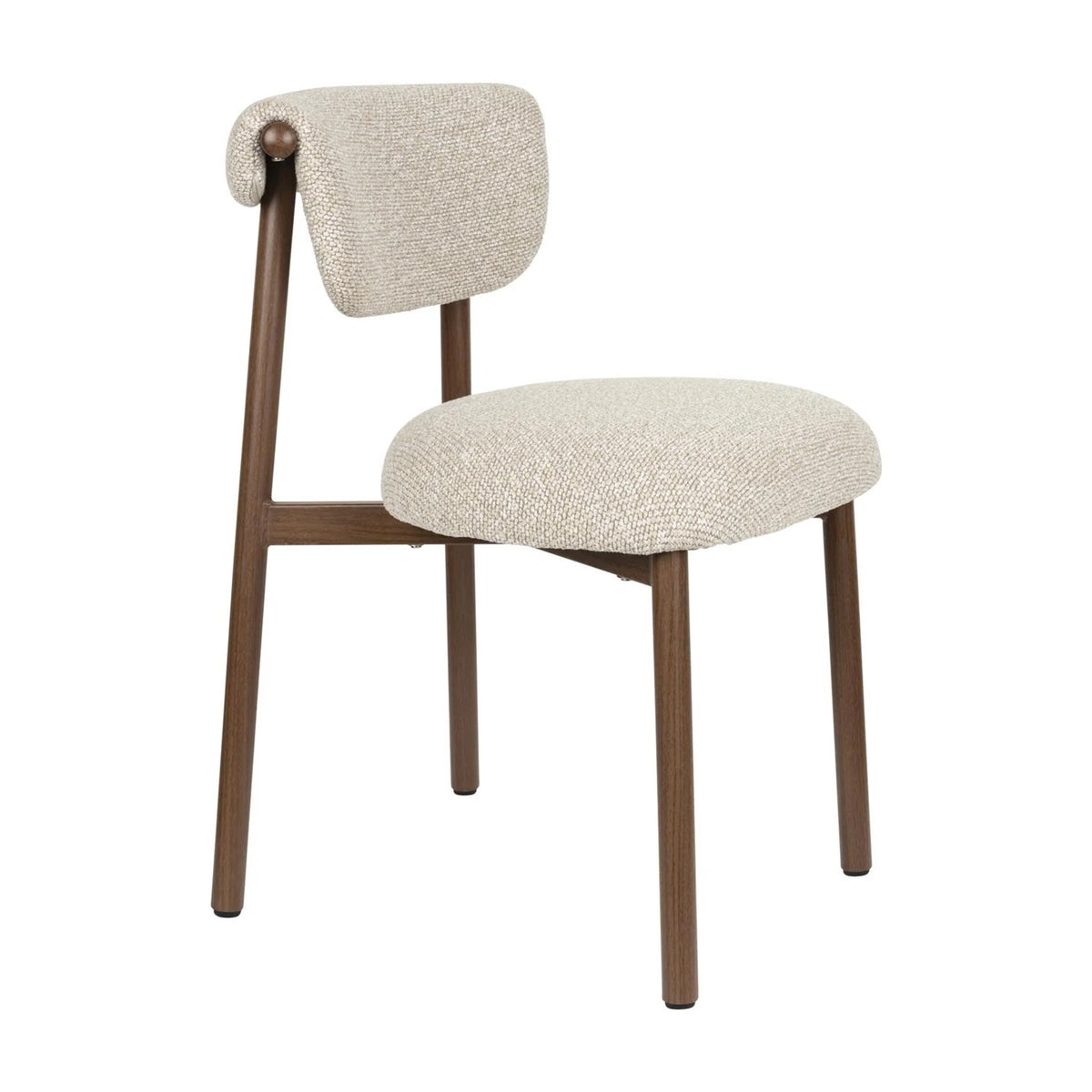 Dining Chair Lee Domestica – Three Quarter View on White