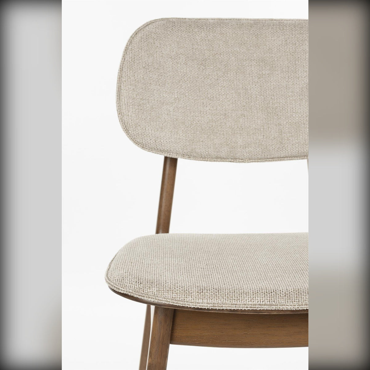 Dining Chair Marais Beige Domestica – Seat and Backrest Detail