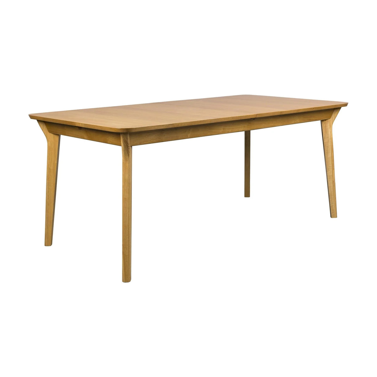 Dining Table Ellen Natural Domestica – Three Quarter View on White