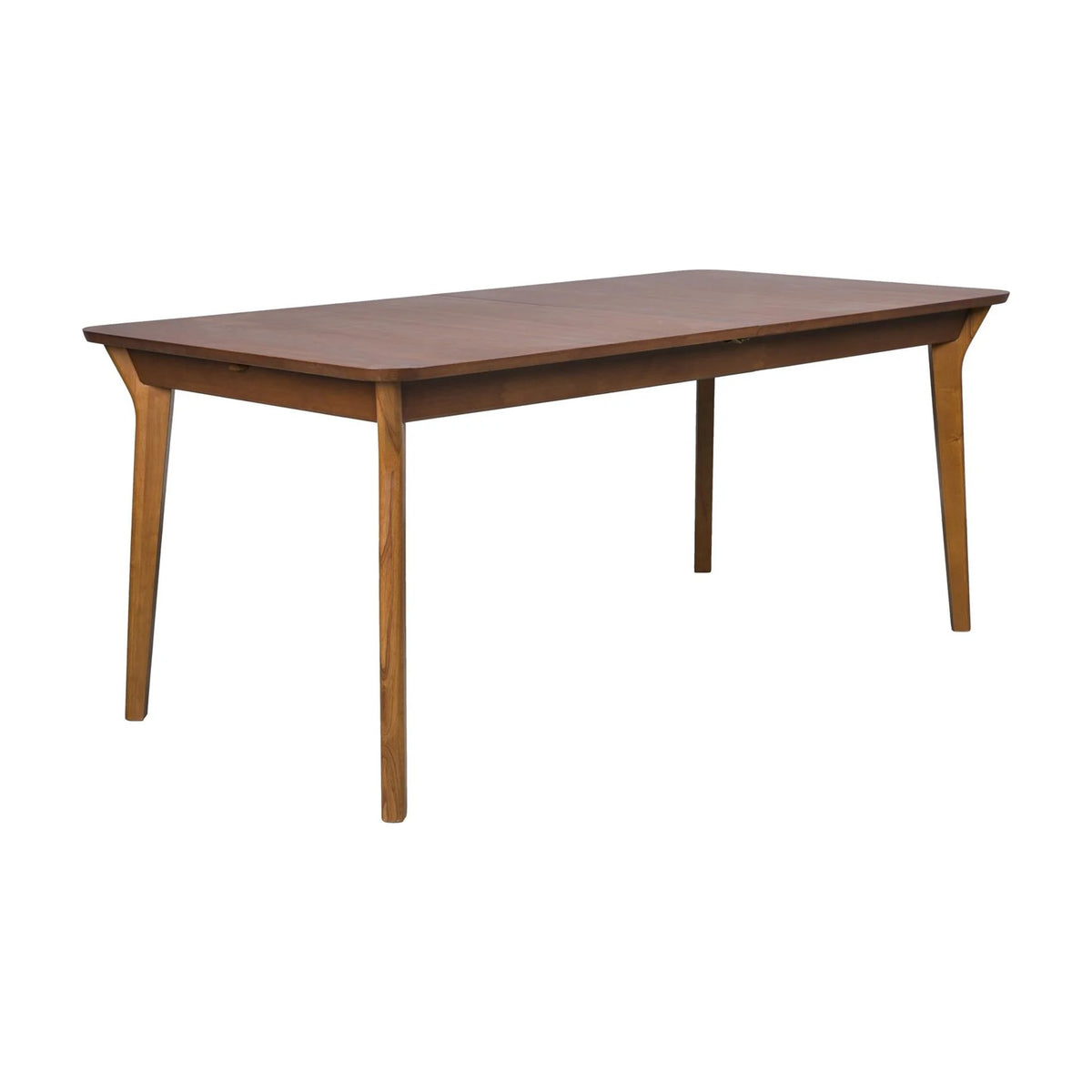 Dining Table Ellen Walnut Domestica – Three Quarter View on White