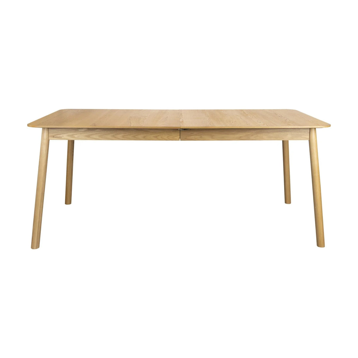 Dining Table Glimps 180/240x90 Natural Domestica – Front View on White