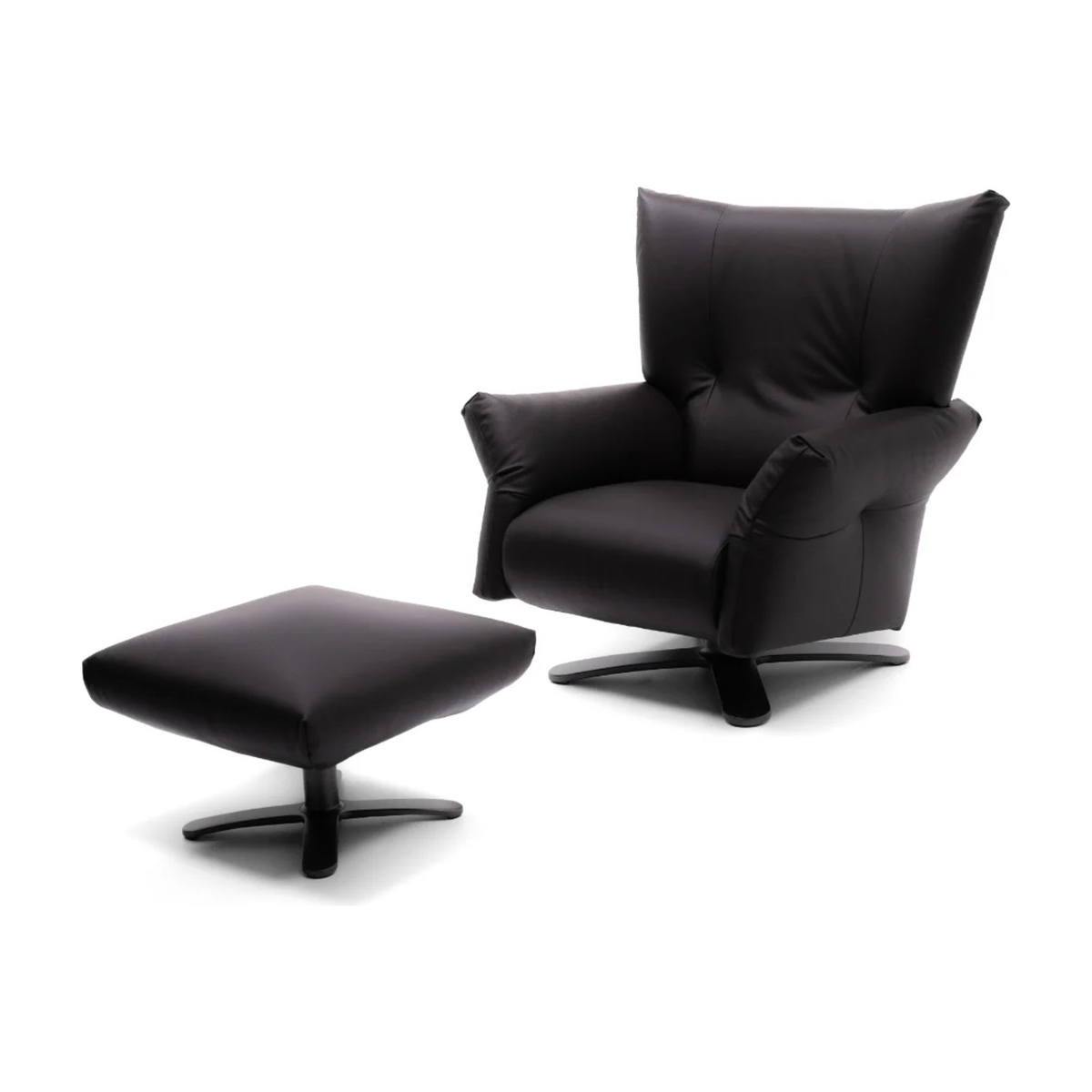 Diplomatico Domestica – With Footstool, Opposite Three Quarter View on White
