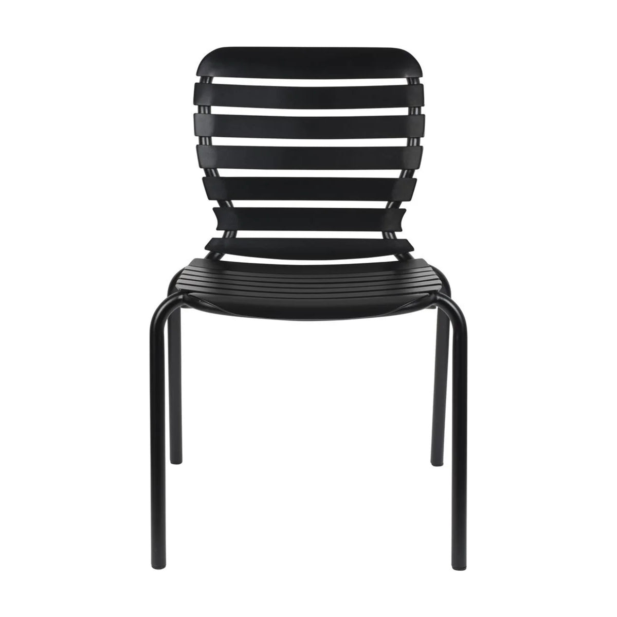 Garden Chair Vondel Black Domestica – Front View on White