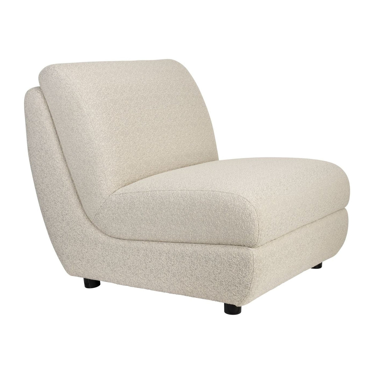 Lounge Chair Mississippi Outdoor Domestica – Three Quarter View on White