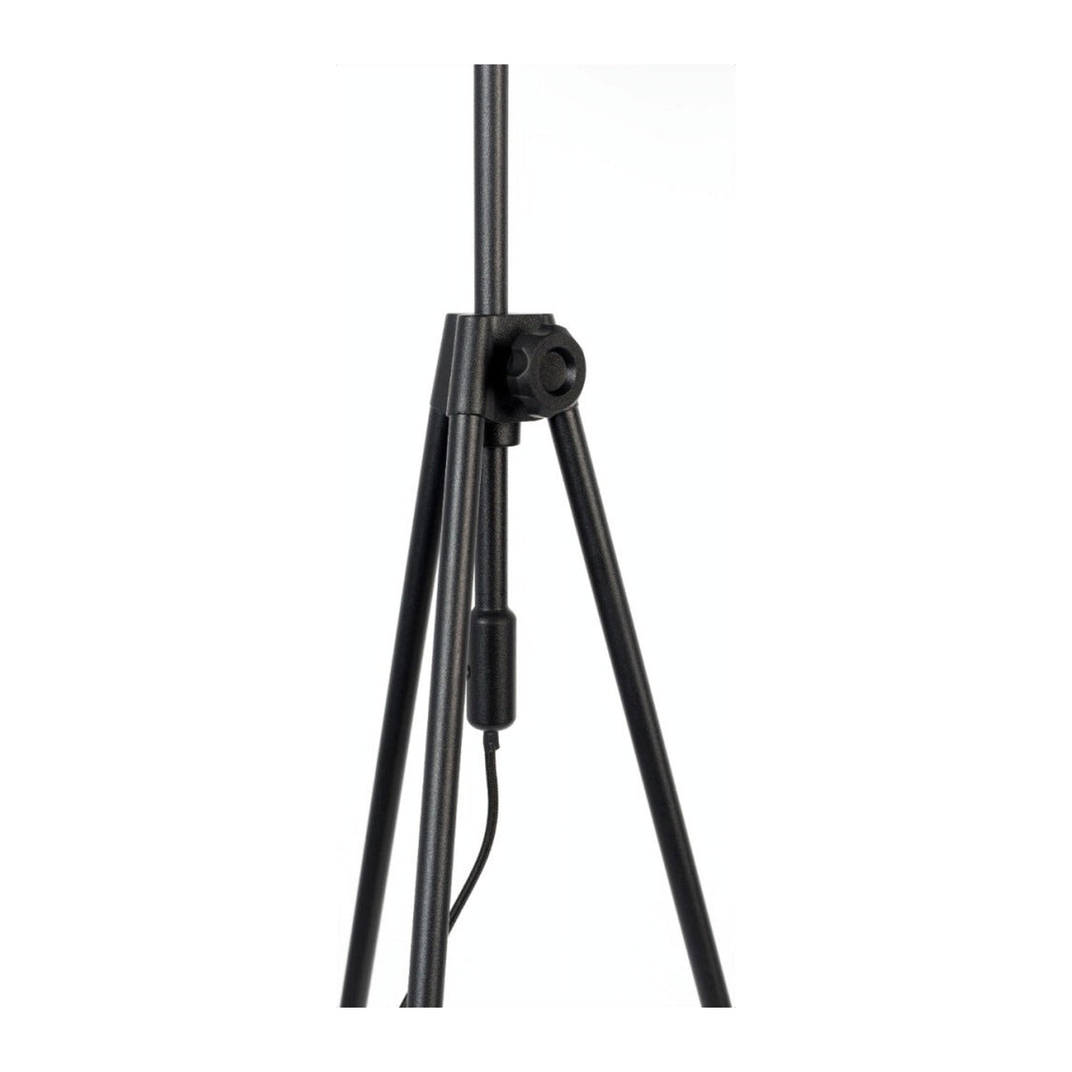 Floor Lamp Lesley Black Domestica – Tripod Joint and Switch Detail