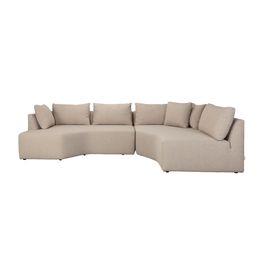 Sofa Prosper Right Cappuccino Domestica – Product Photo on White