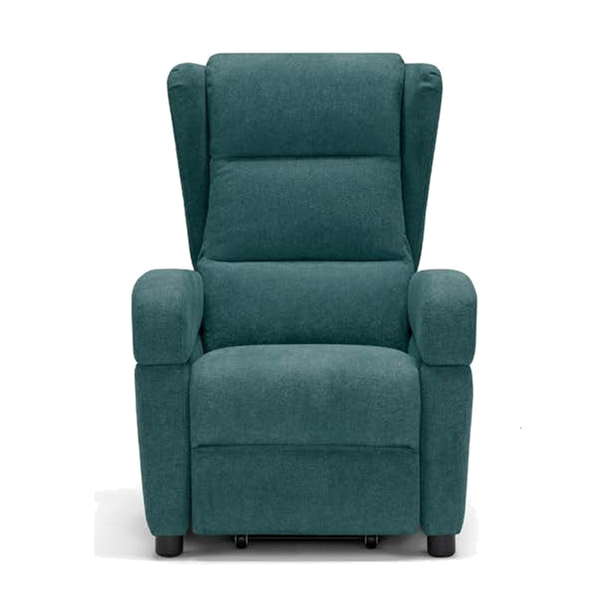 Lift Recliner Armchair Batik Red Domestica – Front View on White (Shown in Catalogue Colour)