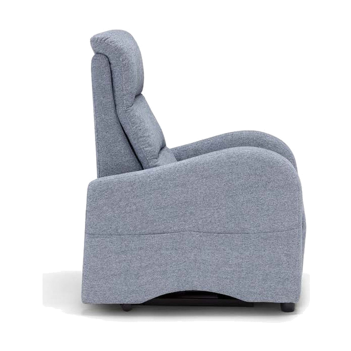 Lift Recliner Armchair Bourbon Domestica – Side View on White