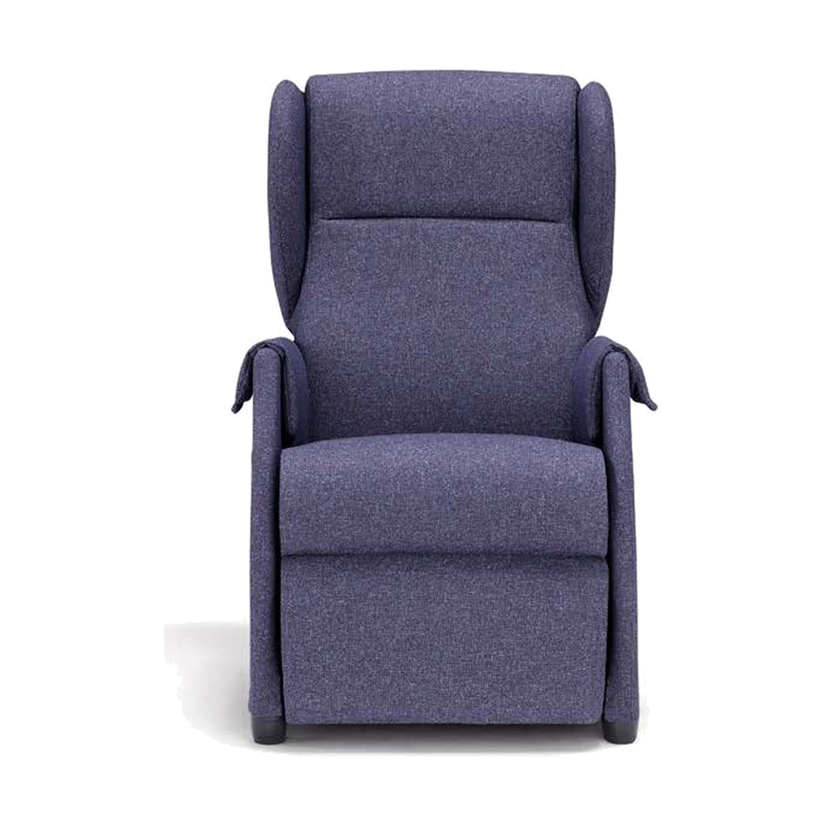 Lift Recliner Armchair Easy Blue Domestica – Front View on White