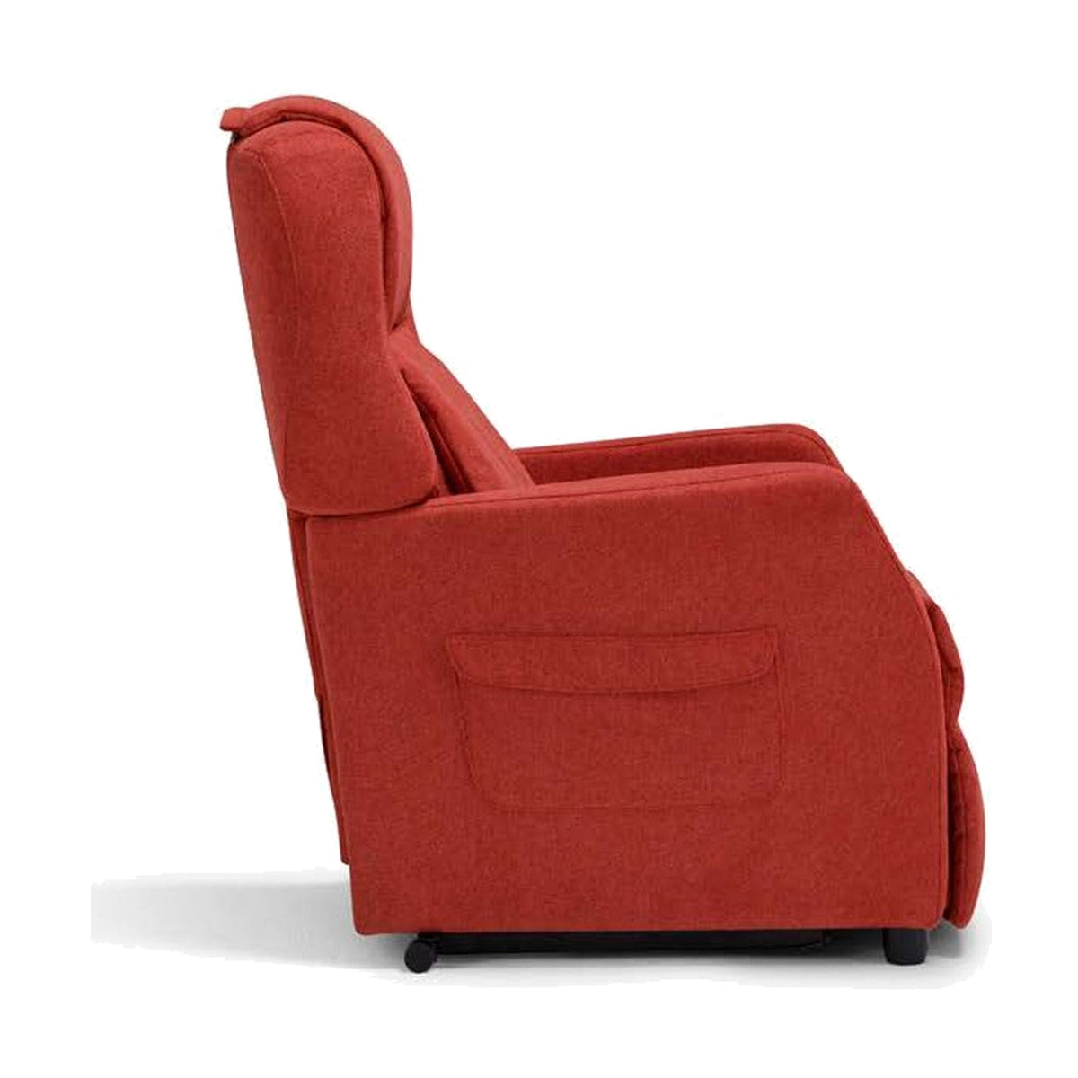 Lift Recliner Armchair Heaven Domestica – Side View on White