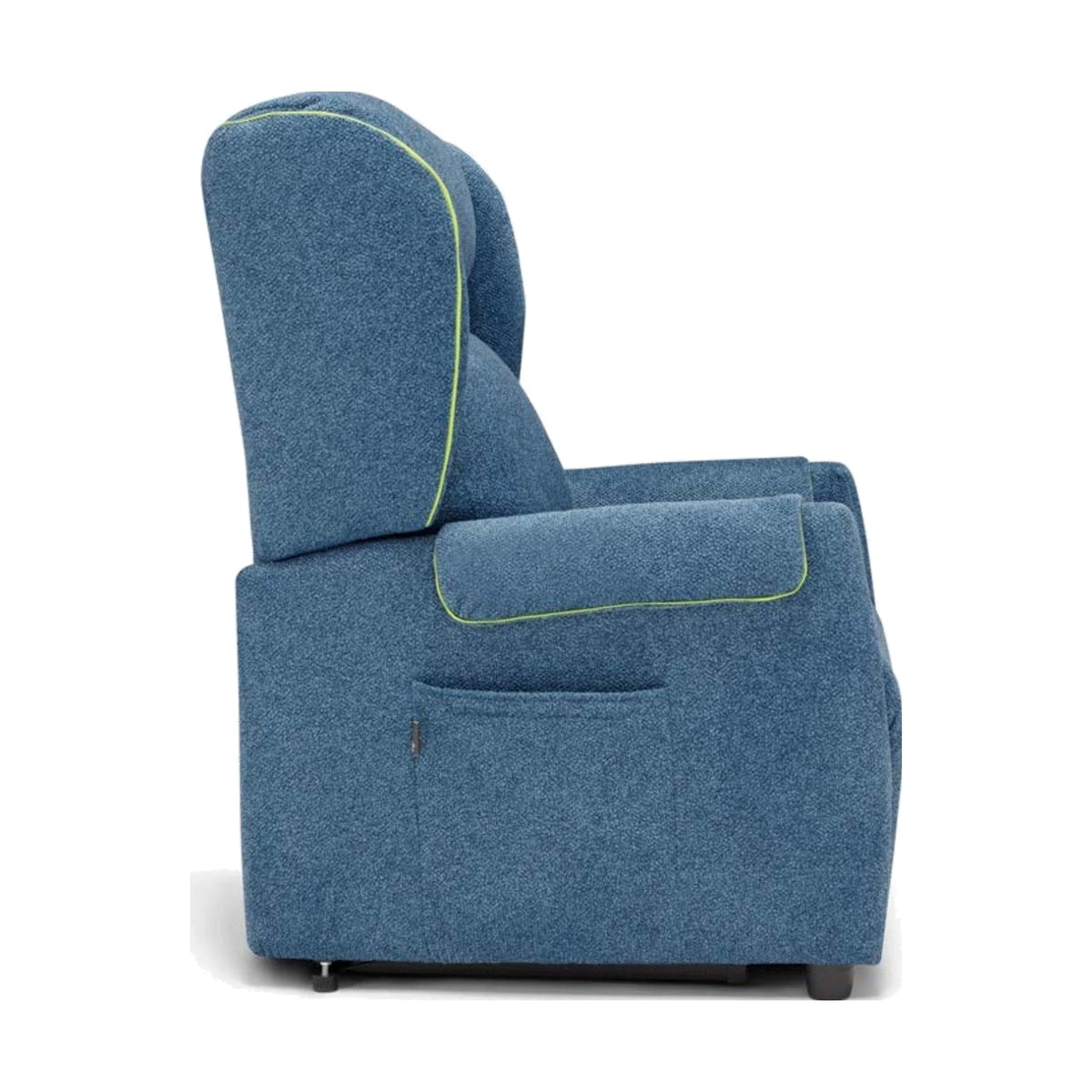 Lift Recliner Armchair Joy Domestica – Side View on White