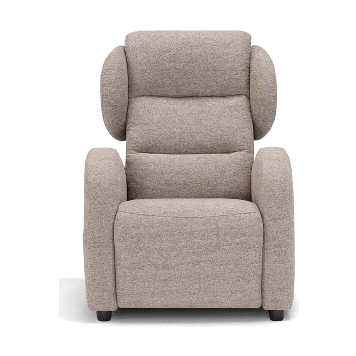 Lift Recliner Armchair Mamy Light Blue Domestica – Front View on White (Shown in Catalogue Colour)