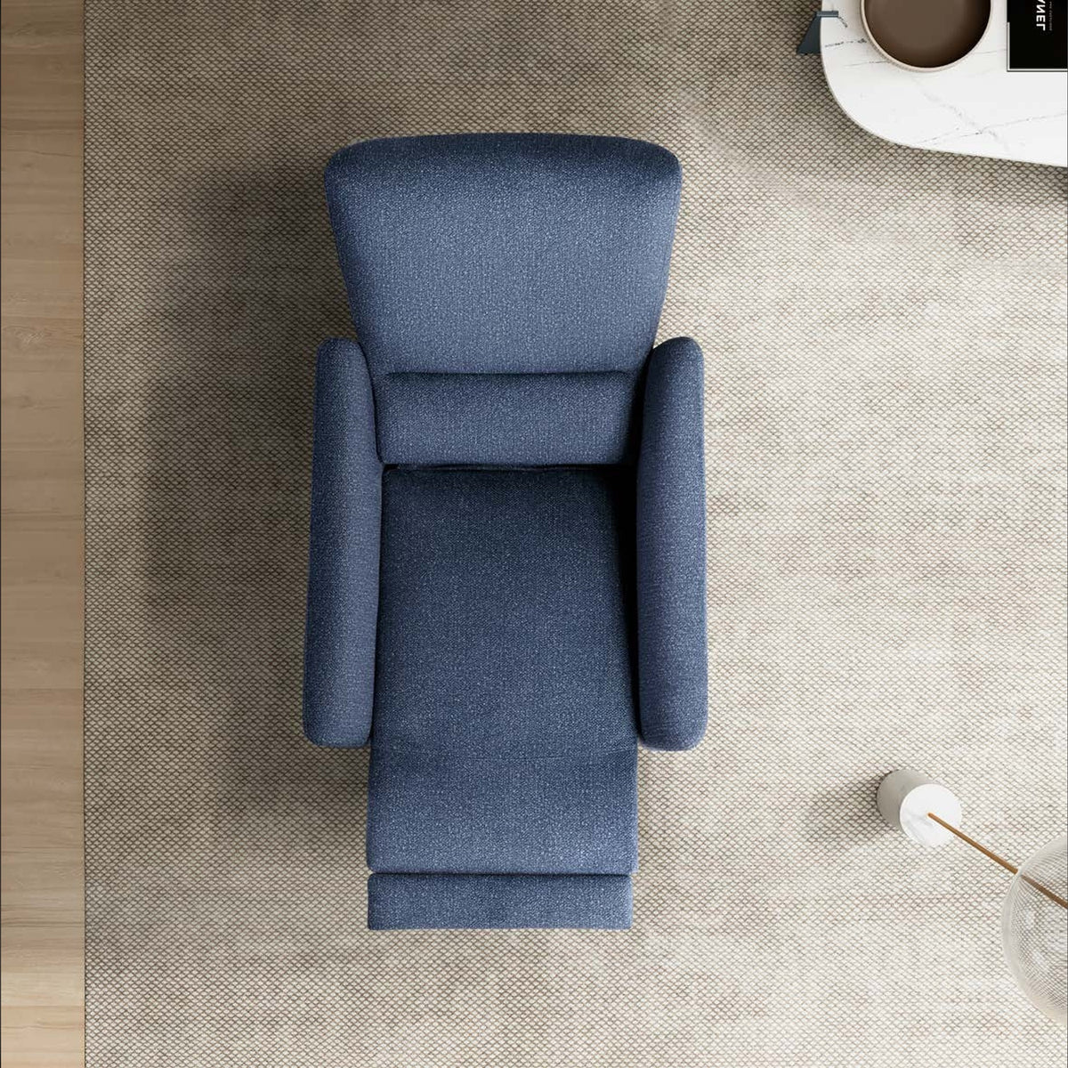 Swivel Recliner Armchair Tudor Domestica – Top View