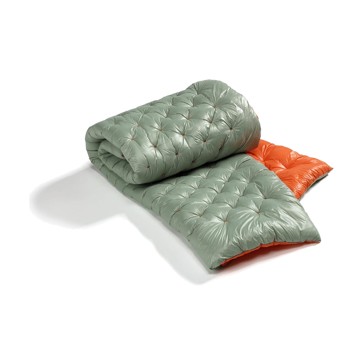 Scoperta Egoitaliano Domestica – Quilted Sofa Cover, Folded, on White