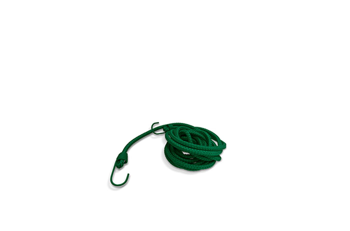 Scorda Egoitaliano Domestica – Elastic Cord in Green on White