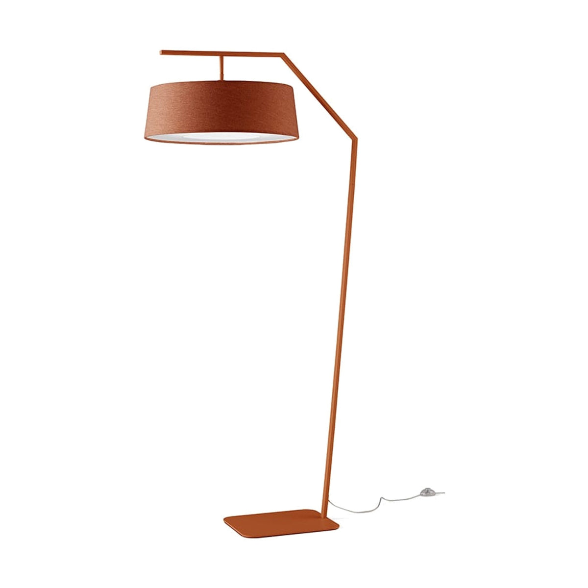 Floor Lamp Giove Brick Orange Egoitaliano – on white