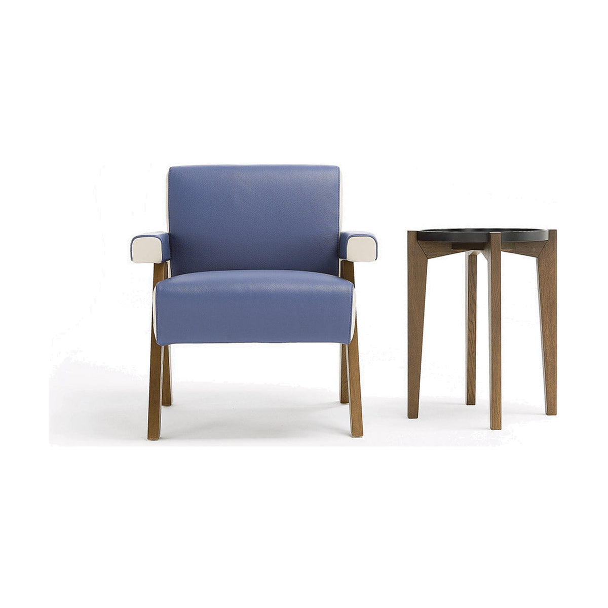 Globen Egoitaliano Domestica – Side Table with Fram Armchair on White