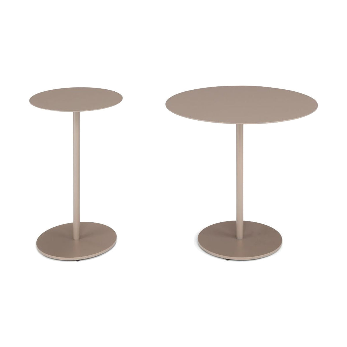 Luna Egoitaliano Domestica – Small and Large Tables Side by Side on White