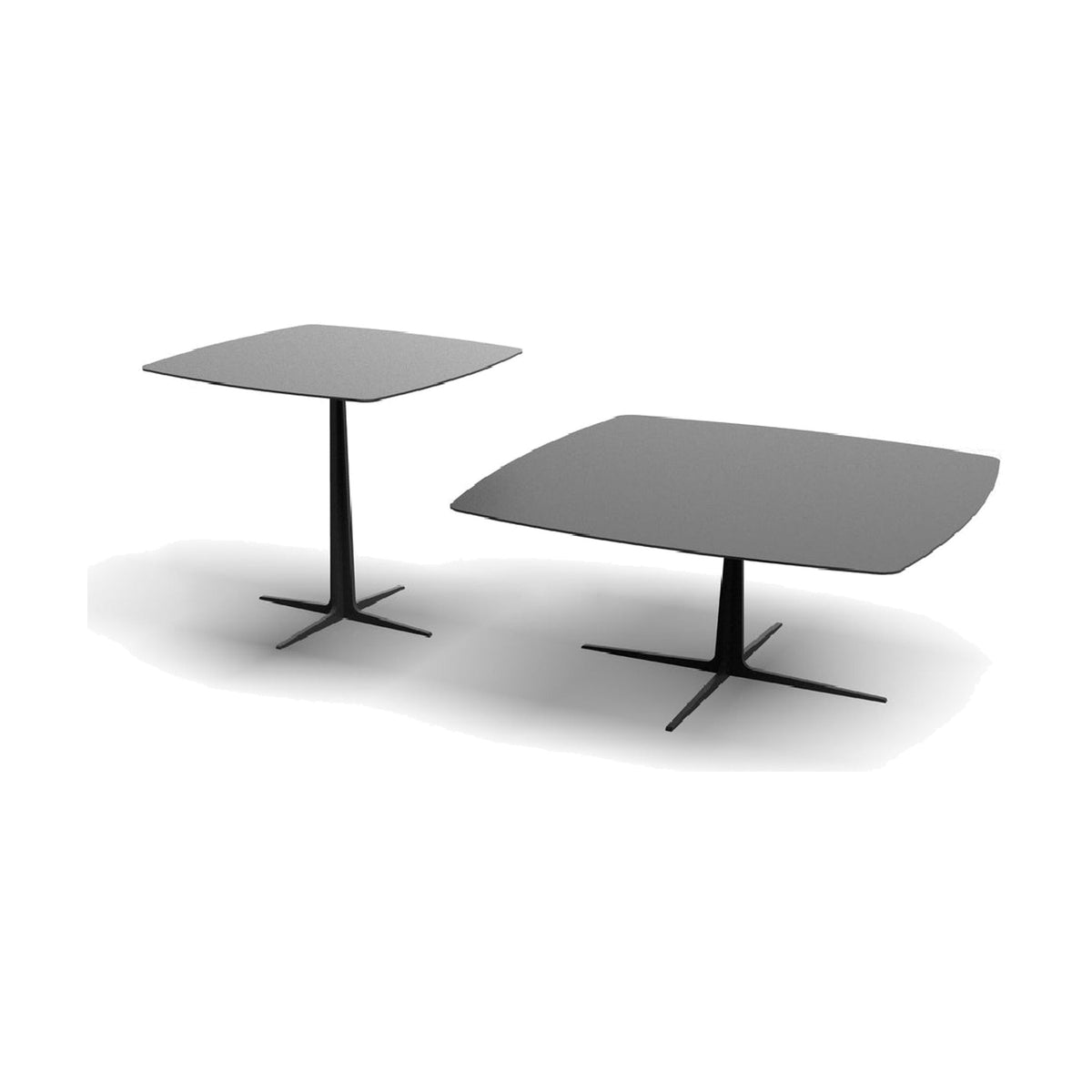 Coffee Table Mac Egoitaliano – high and low tables on white