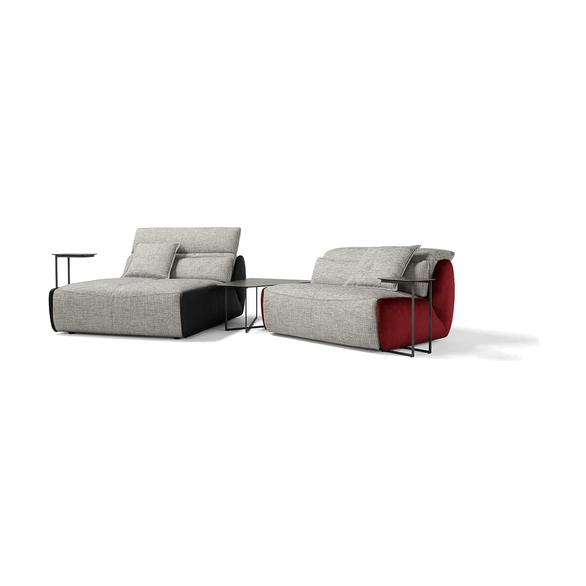 Selfy Egoitaliano Domestica – Side Table with Armchairs on White