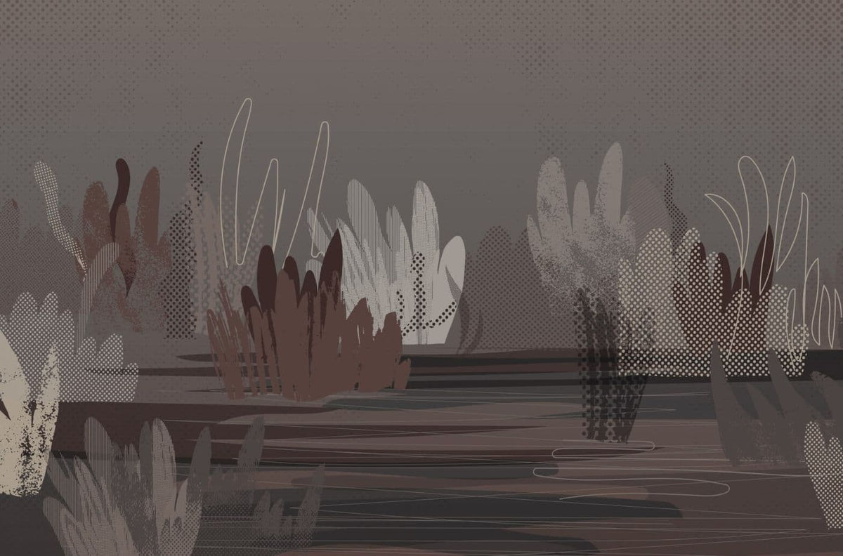 Doodle Forest Egoitaliano Domestica – Wallpaper Design, View 2