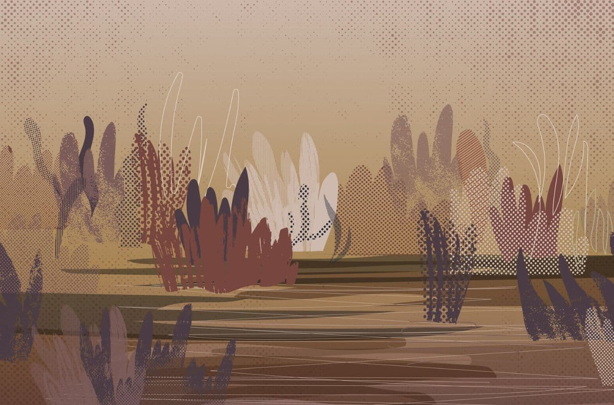 Doodle Forest Egoitaliano Domestica – Wallpaper Design, View 5