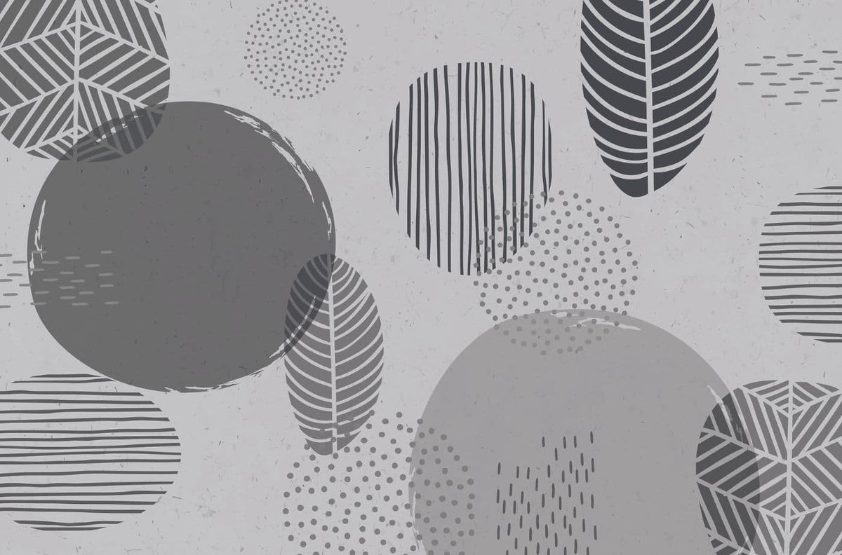 Tribal Leaf Pattern Egoitaliano Domestica – Wallpaper Design, View 2