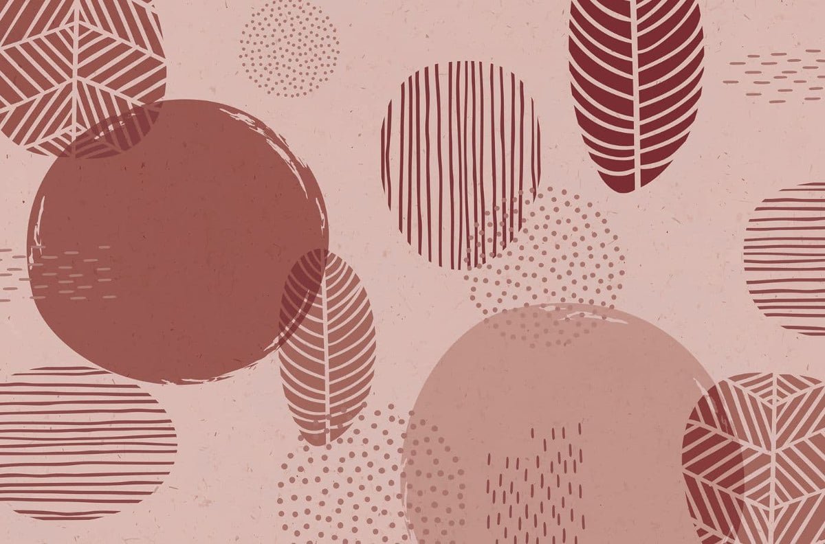 Tribal Leaf Pattern Egoitaliano Domestica – Wallpaper Design, View 4