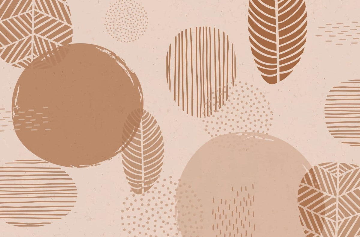 Tribal Leaf Pattern Egoitaliano Domestica – Wallpaper Design, View 5