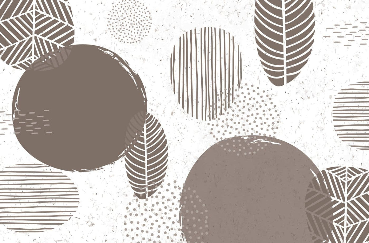 Tribal Leaf Pattern Egoitaliano Domestica – Wallpaper Design, View 6