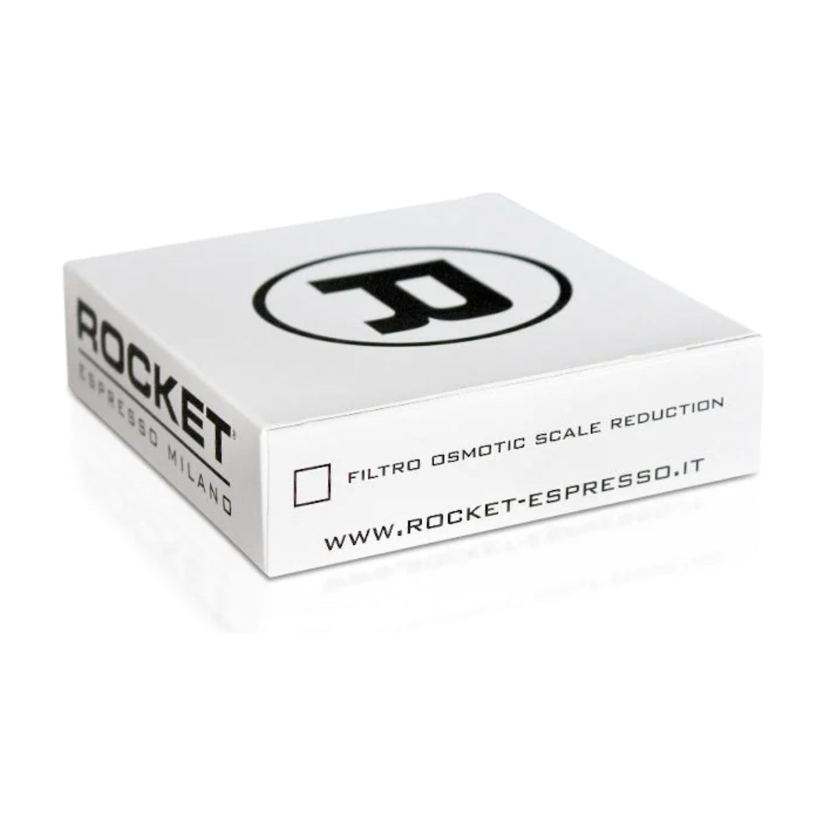 Water Reservoir Filter Rocket Espresso Pack of 2 Domestica – Box Three Quarter View on White