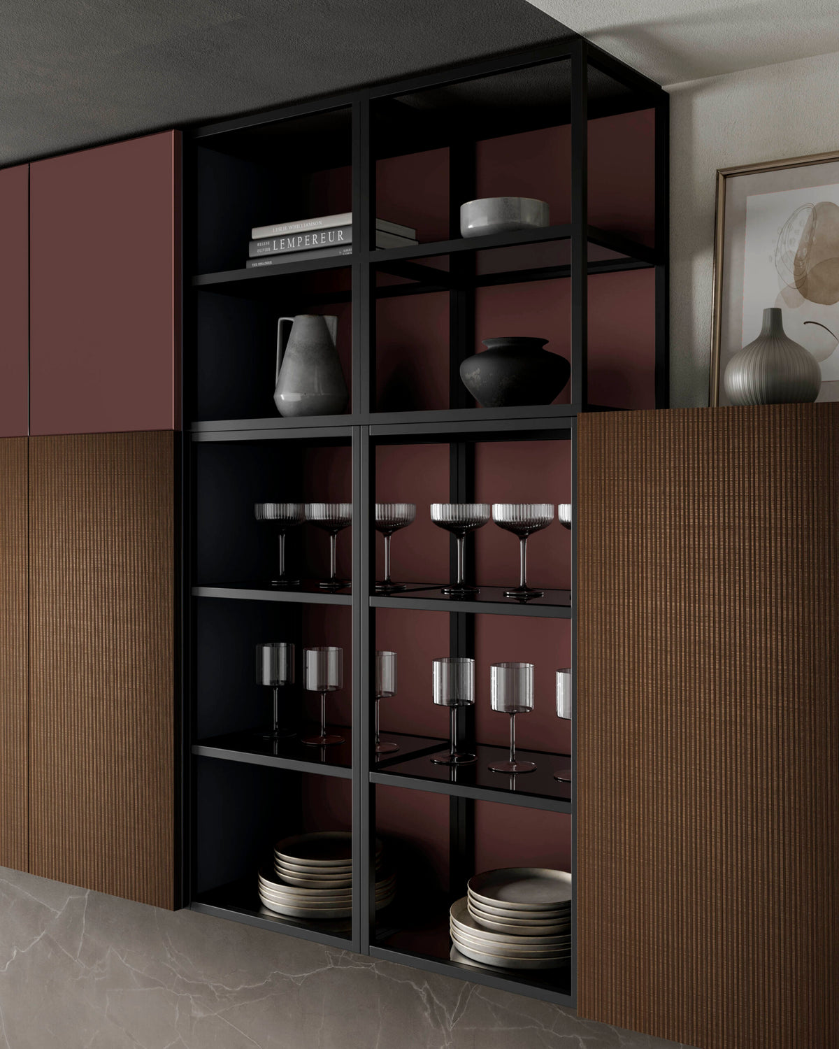 Viola Kitchen Domestica – Display Unit Detail