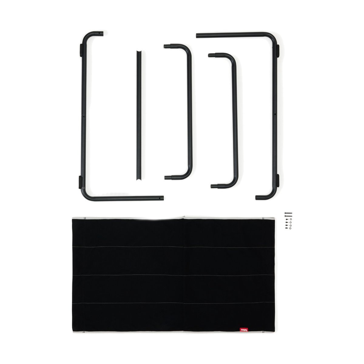 Beanbase Anthracite Domestica – What's in the Box – Frame Parts and Seat