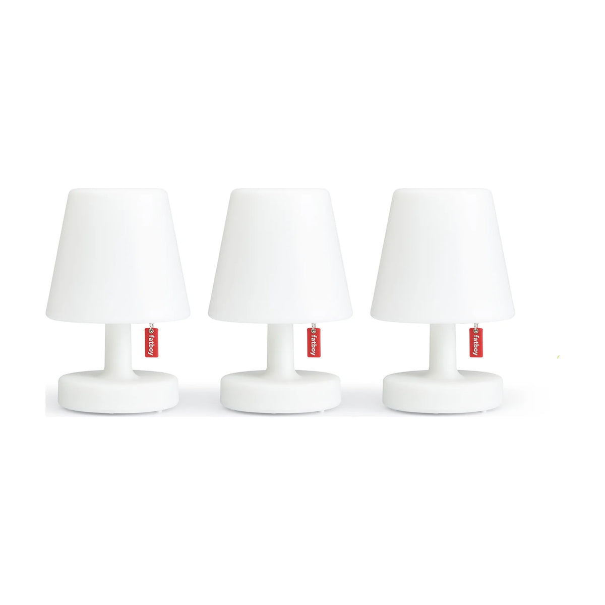 Edison the Mini Set 3 Pieces Domestica – Set of Three Lamps, Front View on White