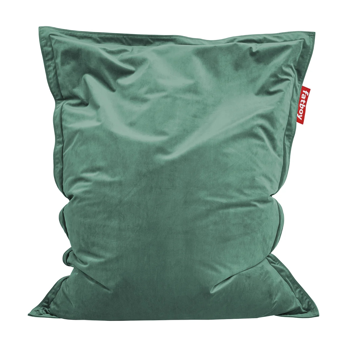 Original Slim Velvet Recycled Sage Domestica – Front View on White