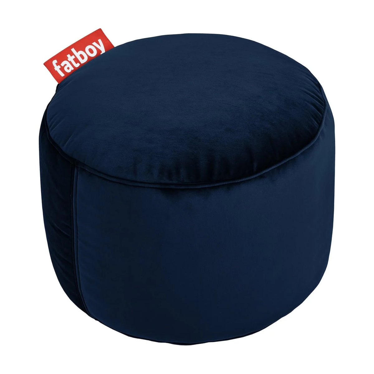 Point Velvet Dark Blue Domestica – Front View on White