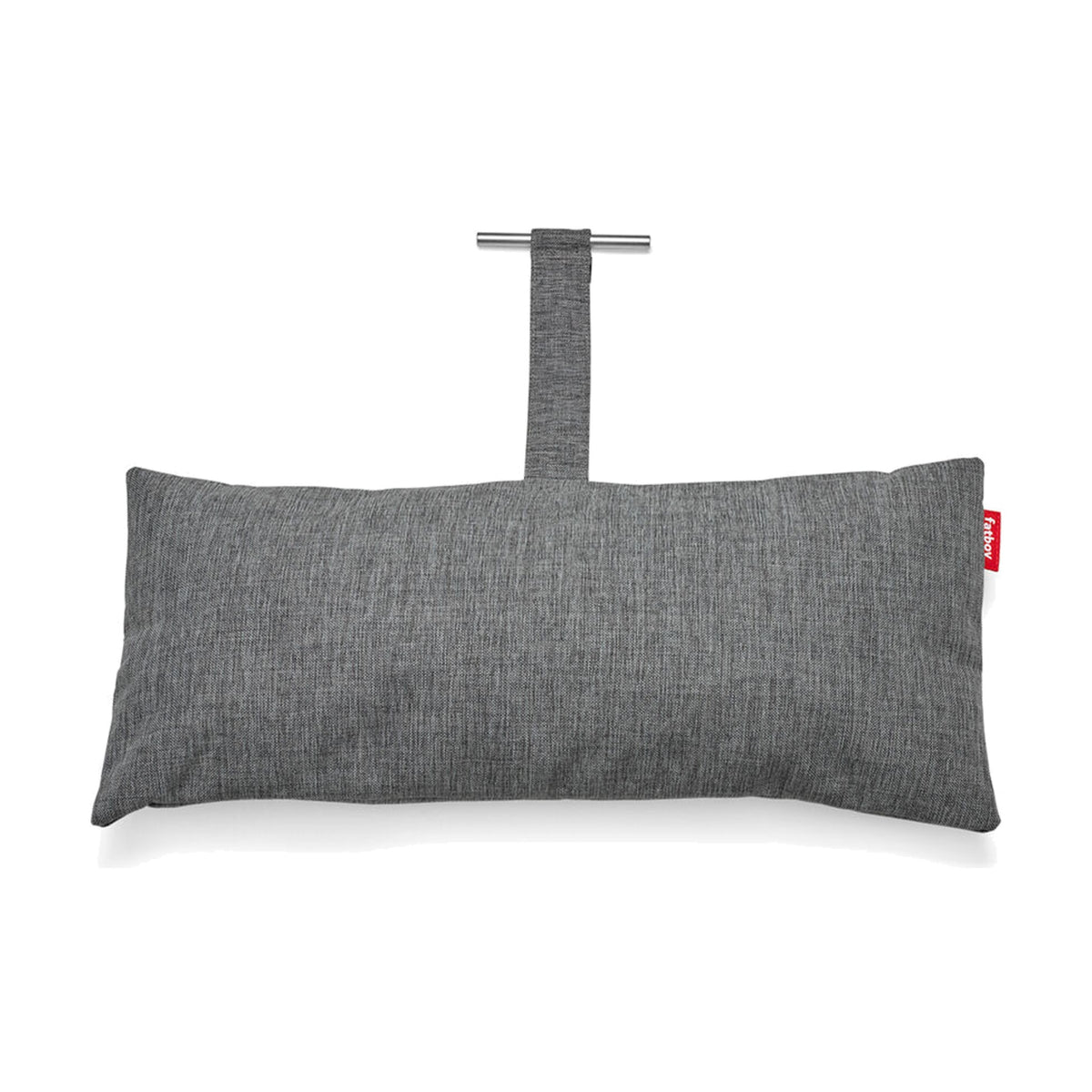 Headdemock Superb Deluxe Rock Grey Domestica – Headrest Pillow on White