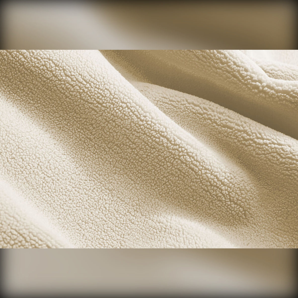 Original Slim Teddy Off White Domestica – Teddy Fabric Close-up