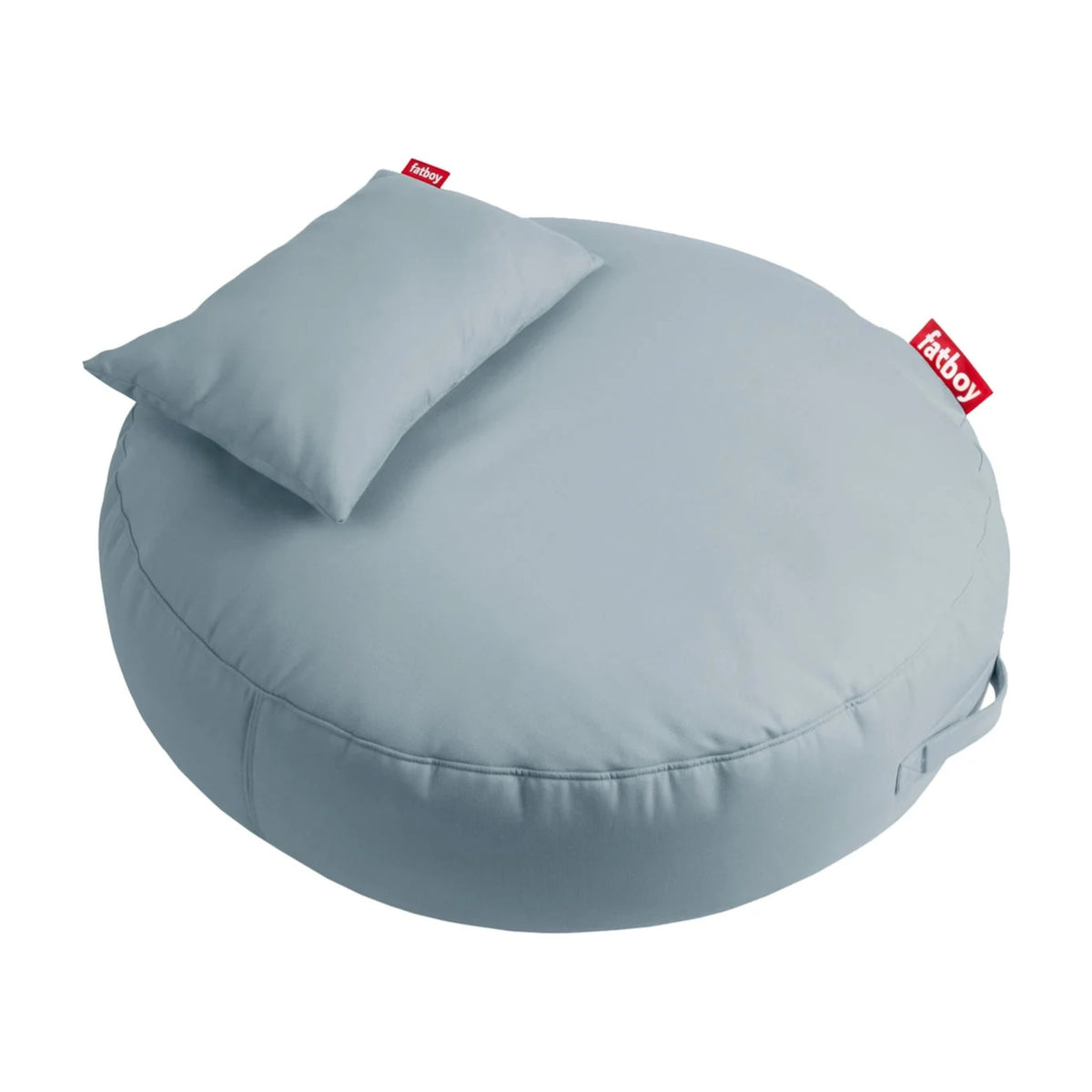 Pupillow Mineral Blue Domestica – Three Quarter View with Pillow on White