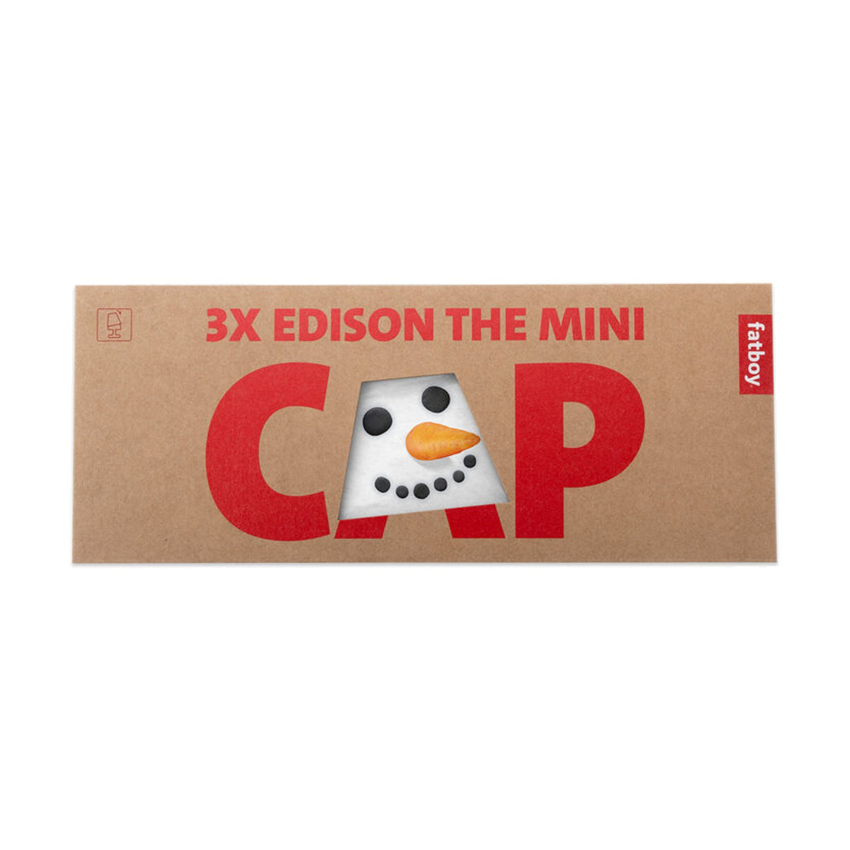Xmas Mini Cappie Set Snowmen (3 pcs) Domestica – Shades in Packaging