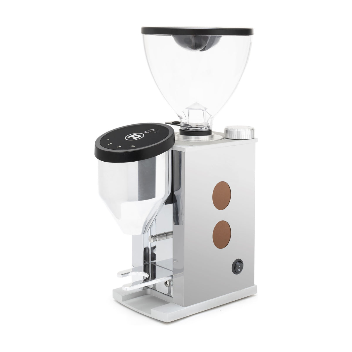 Coffee Grinder Faustino Appartamento Copper Domestica – Three Quarter View on White