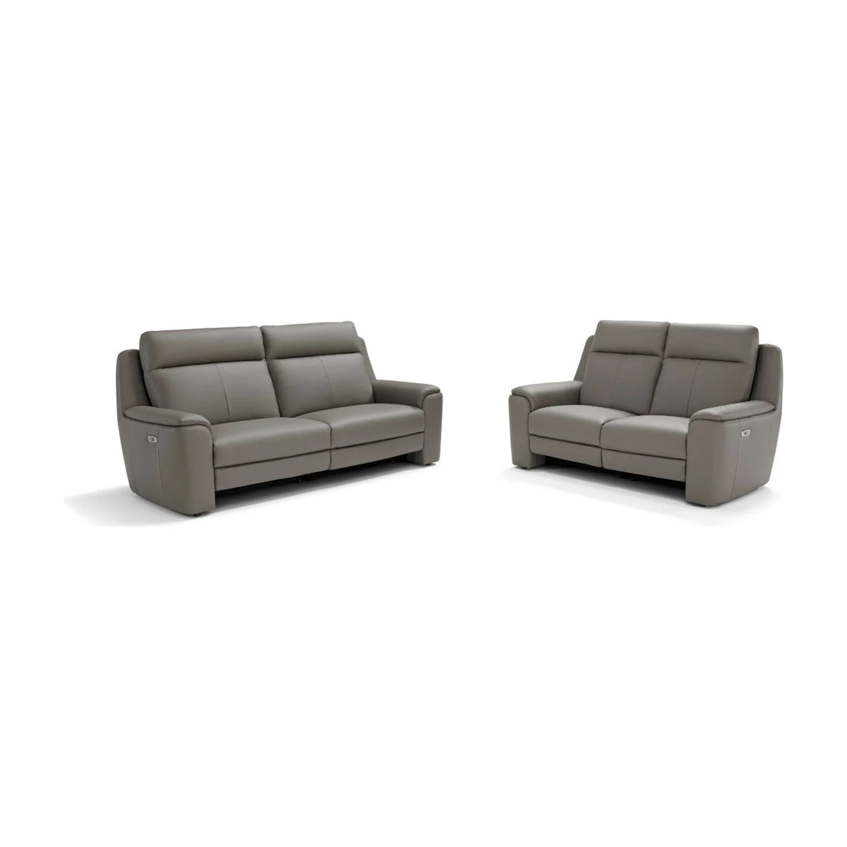 Giorgia Domestica – Sofa and Loveseat, Front View on White