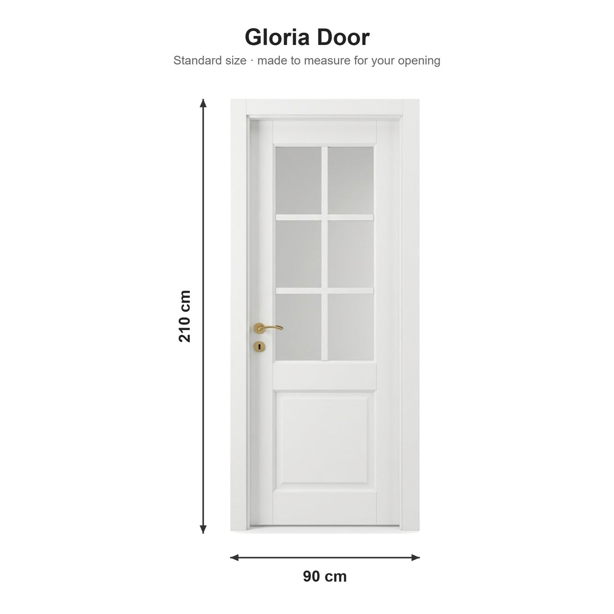 Gloria Door Domestica – Dimensions