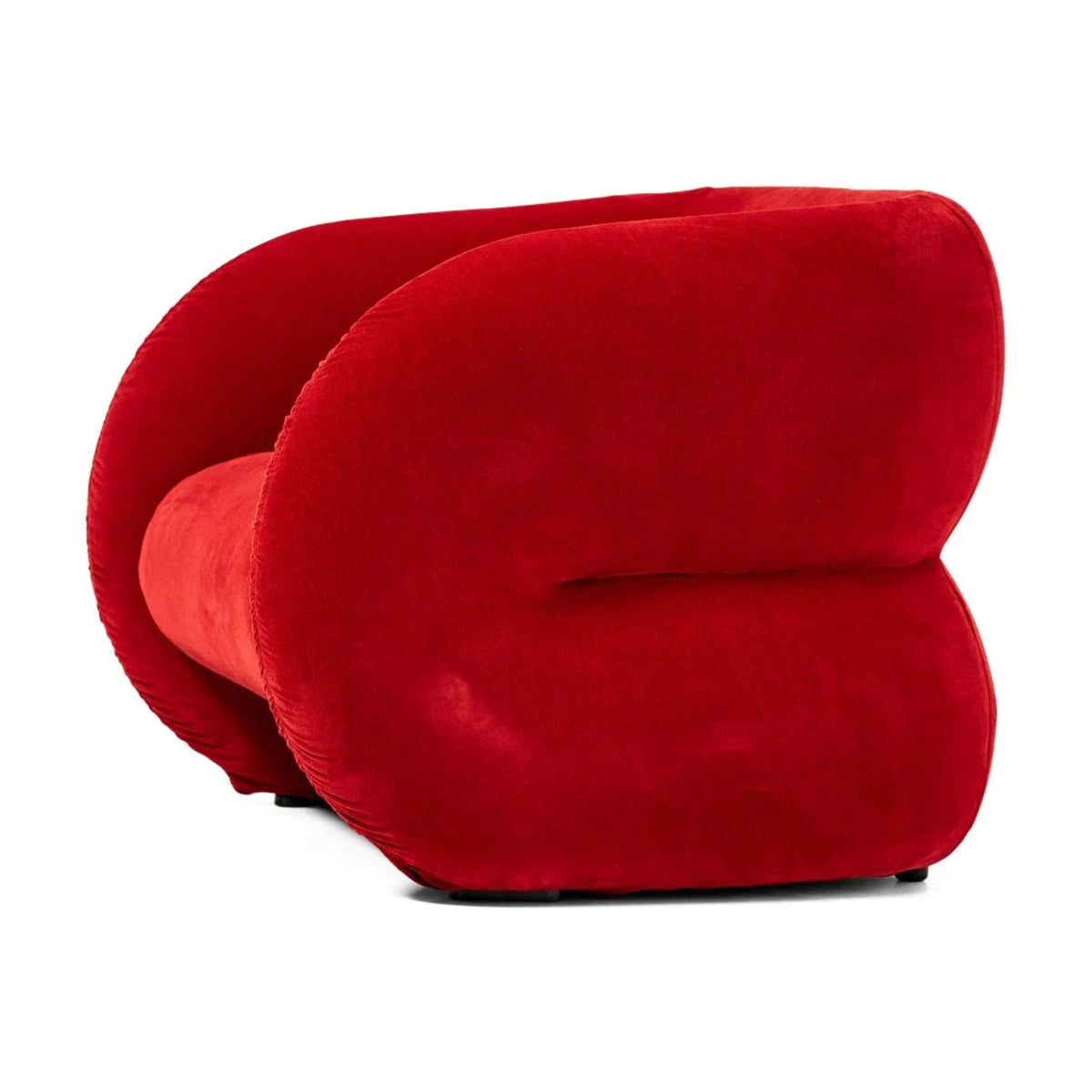 Hug Domestica – Three Quarter View in Red on White