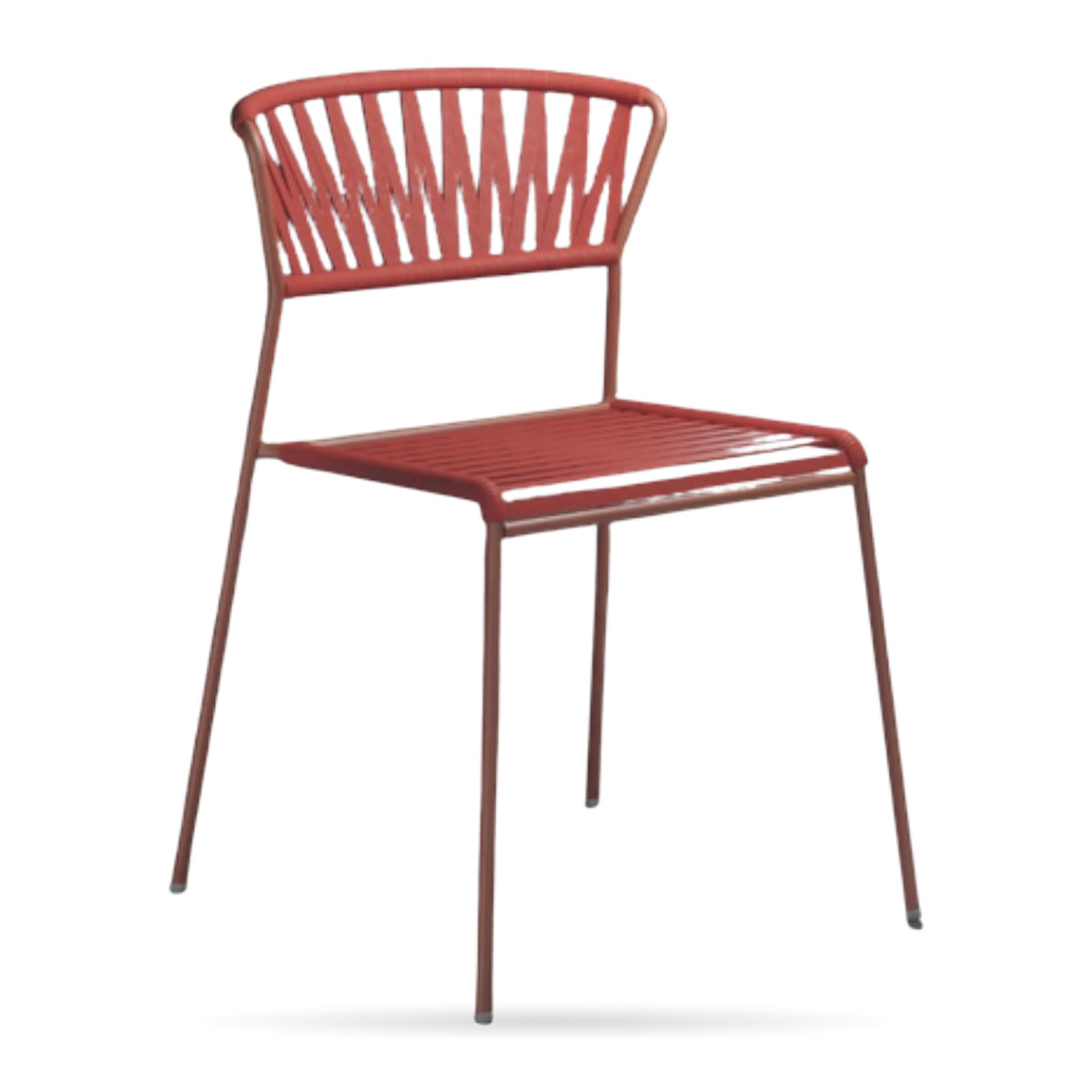 Dining Chair Acquamarina – Front View on White