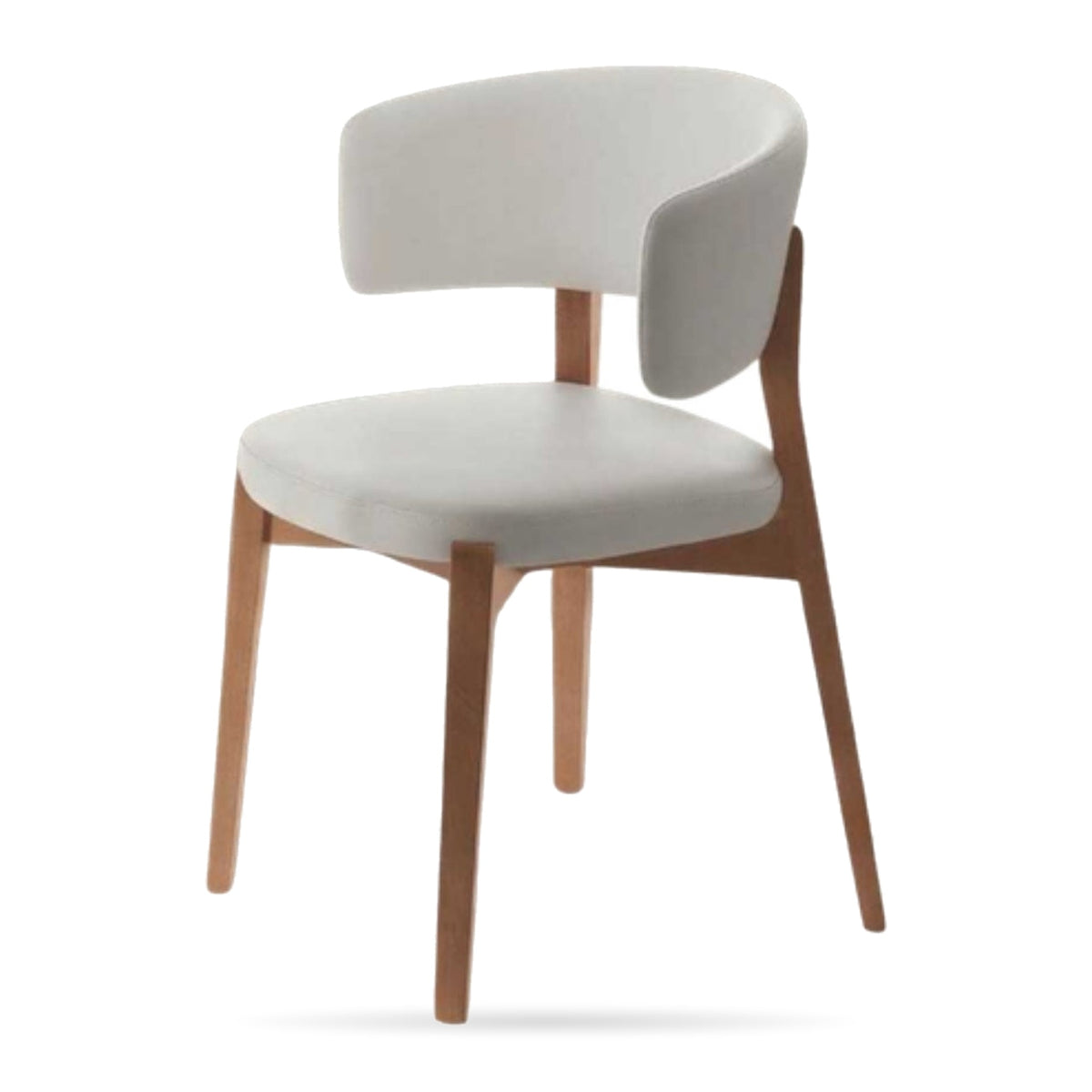 Dining Chair La Fenice – Front View on White