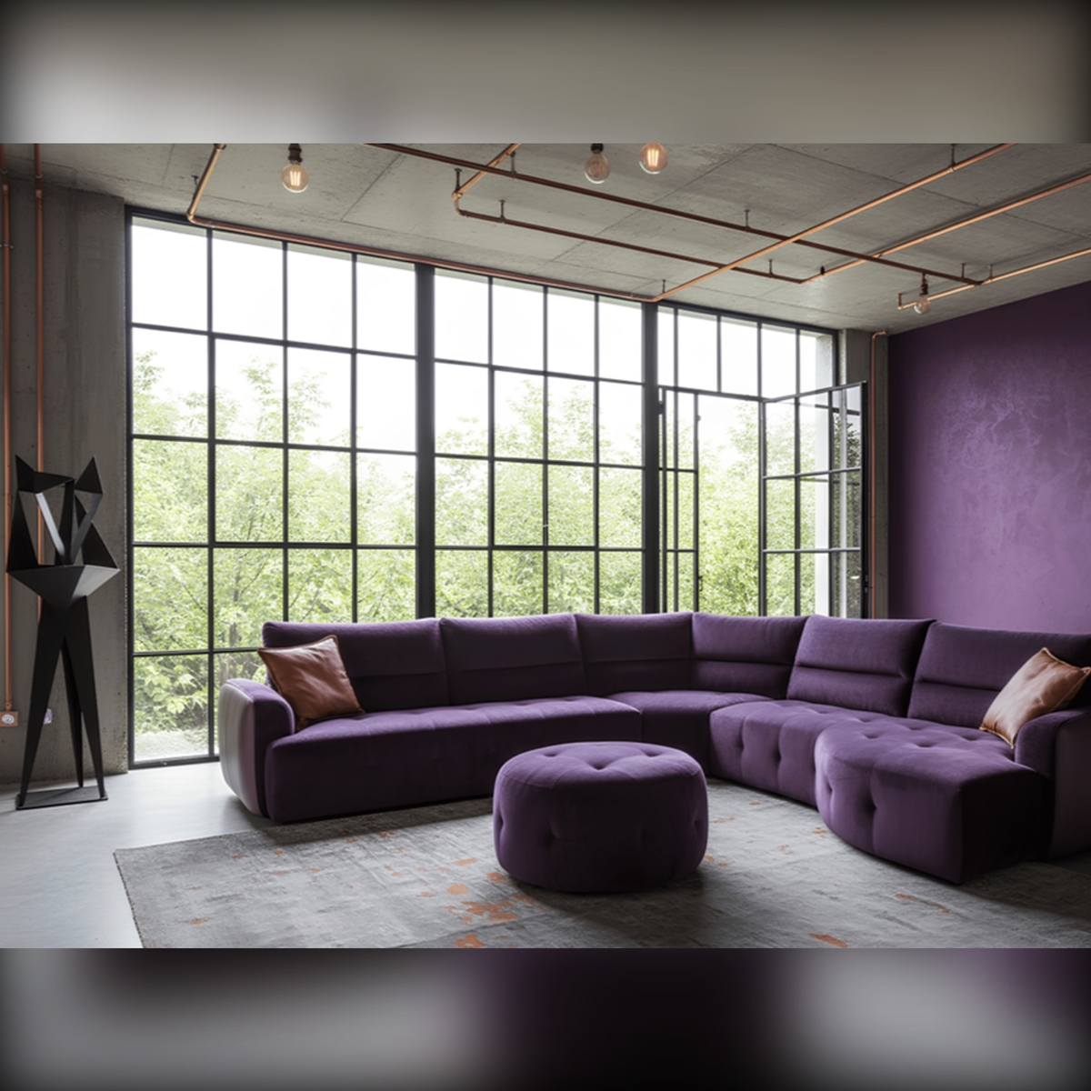 Sofa Mavie Purple Domestica – Lifestyle Living Room