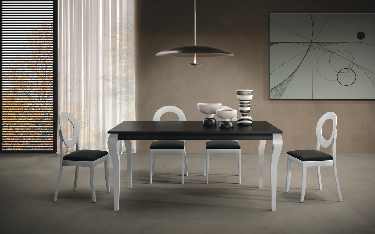 Extendable Dining Table Impero – styled room setting