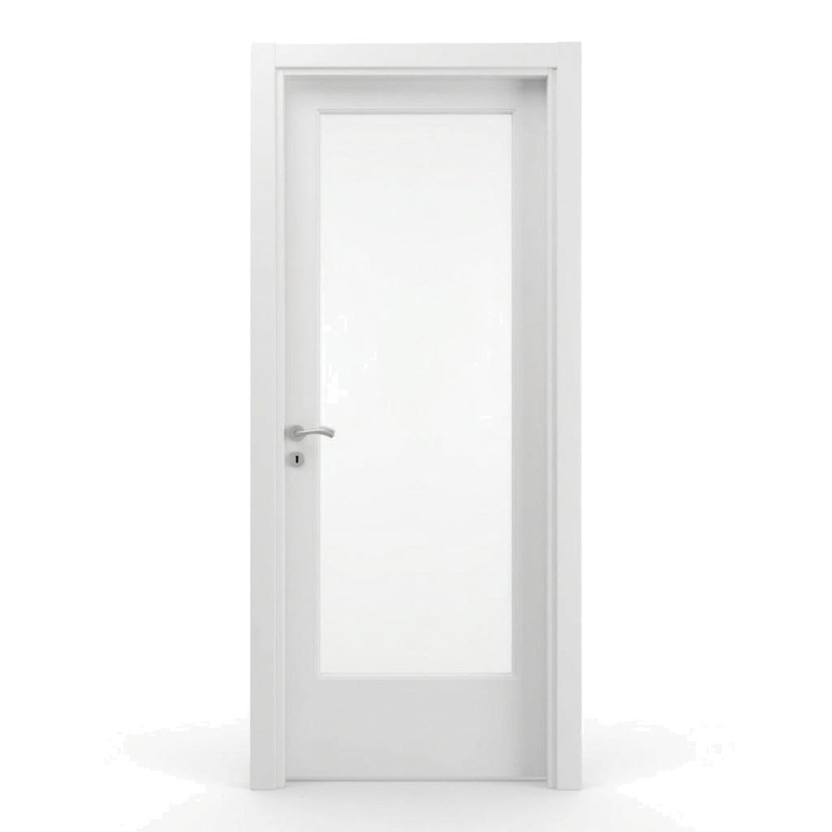 Jade Door Domestica – Front View on White (Tulip, sprayed white)